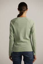 חולצת רגלן ארוכה עם צווארון עגול | קנת קול