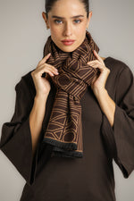 צעיף דו-צדדי ממותג | קנת קול 