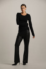 טישירט ארוכה דקה עם סיומת כפפה | קנת קול