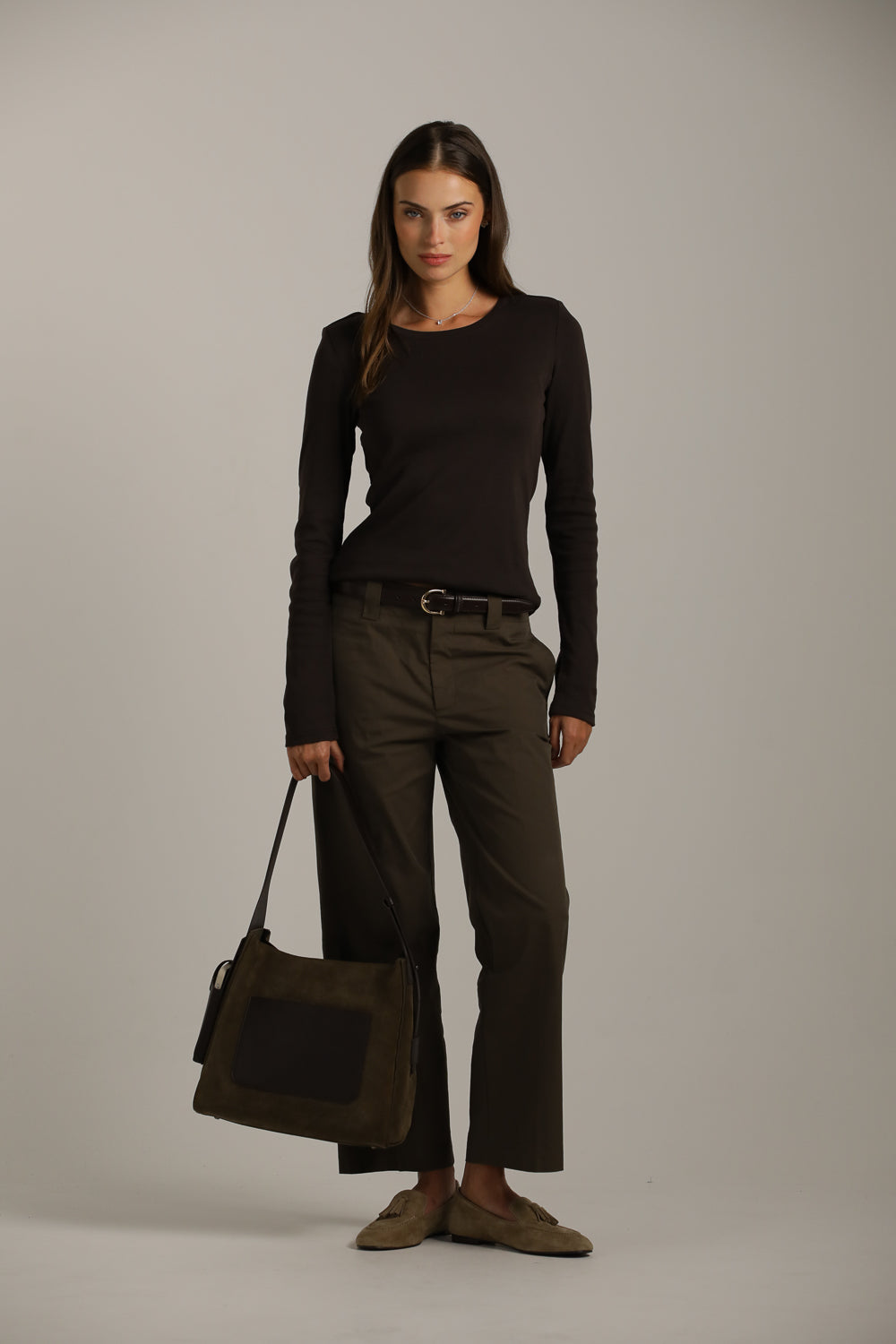 טישירט ארוכה דקה עם סיומת כפפה | קנת קול