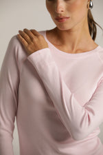 חולצת רגלן ארוכה בגזרה צמודה | קנת קול