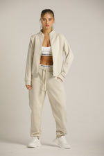 ג'קט עם שרוולי רגלן וסיומת ריב | קנת קול