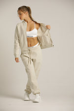 ג'קט עם שרוולי רגלן וסיומת ריב | קנת קול