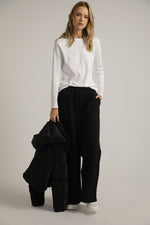 מכנסיים ארוכים בגזרה רחבה | קנת קול