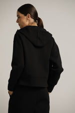 ג'קט עם כובע קפוצ'ון ורוכסן נסתר | קנת קול