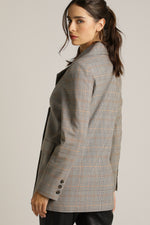 בלייזר אוברסייז בסגנון משבצות | קנת קול