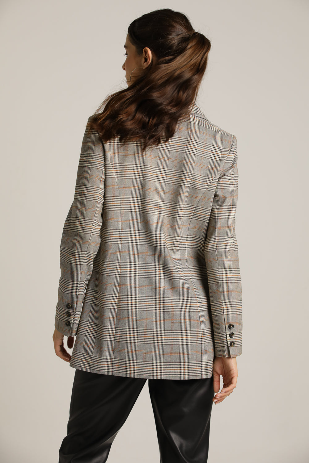 בלייזר אוברסייז בסגנון משבצות | קנת קול