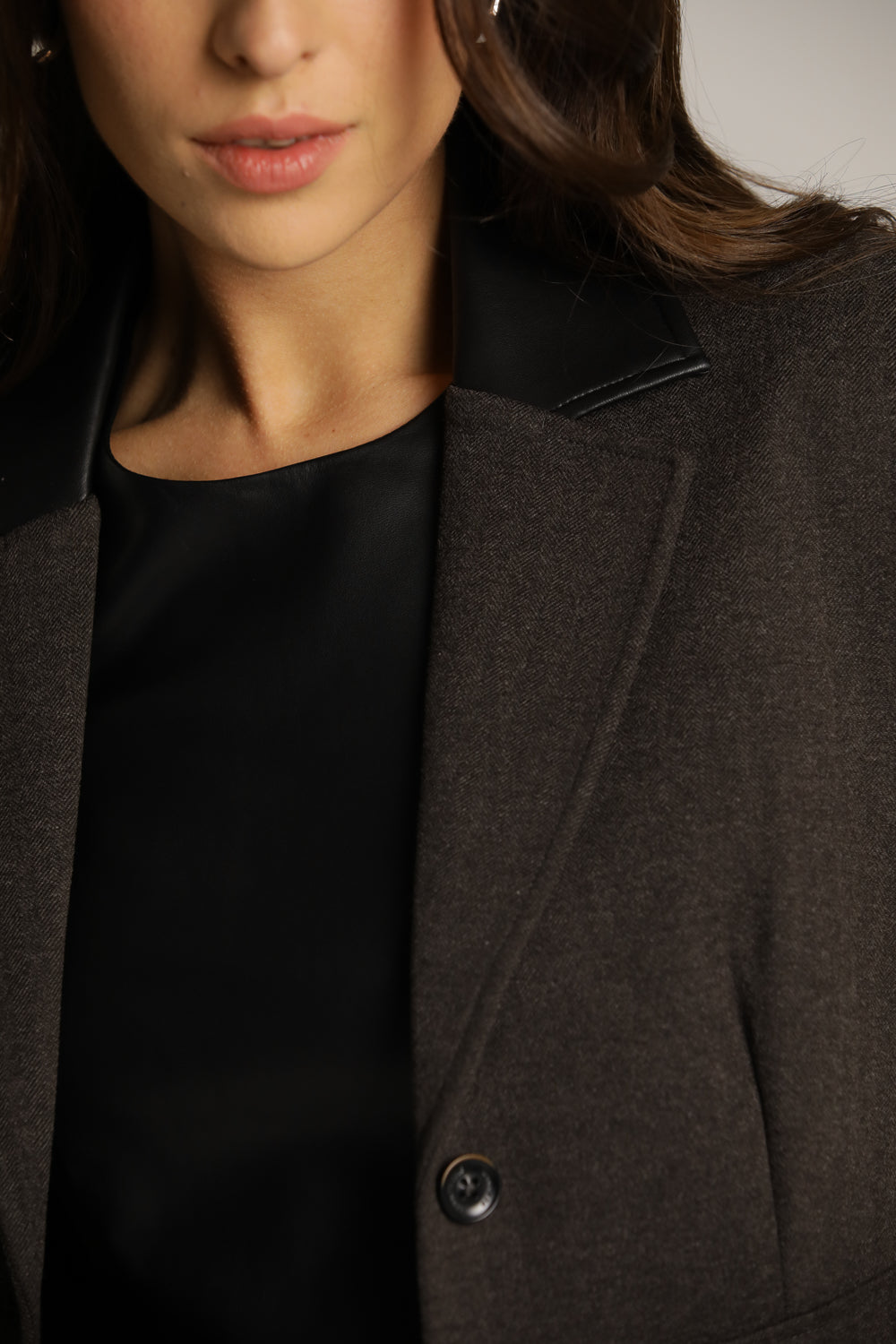 בלייזר ארוך בגזרה מחויטת | קנת קול