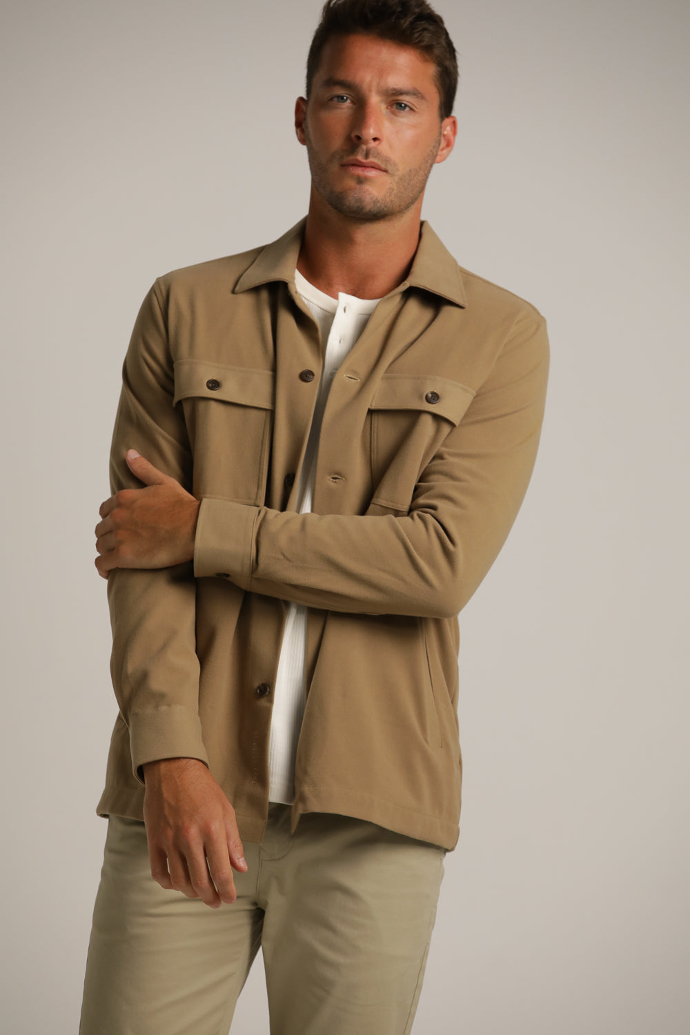 אוברשירט בטקסטורה צמרירית | קנת קול