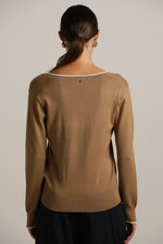 סריג בייסיק עם מחשוף וי | קנת קול