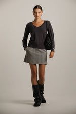 סריג בייסיק עם מחשוף וי | קנת קול