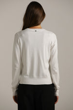 סריג קרדיגן בייסיק עם מחשוף עגול | קנת קול