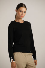 סריג בייסיק עם מחשוף עגול | קנת קול