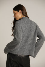 חולצת סריג במרקם צמרי | קנת קול