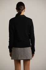 קרדיגן סריג דק חצי שקוף | קנת קול