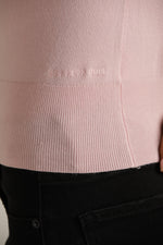 סריג גולף עם שרוול קצר וצווארון גבוה | קנת קול