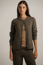 סריג קרדיגן במרקם צמרי | קנת קול