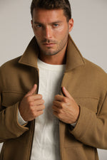 ג'קט בומבר במרקם ארוג מובלט | קנת קול