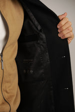 מעיל אלגנטי במרקם צמרי | קנת קול