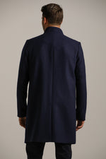 מעיל אלגנטי ארוך במרקם צמרי | קנת קול