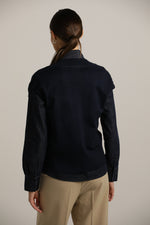 ווסט סרוג עם מחשוף וי עמוק | קנת קול