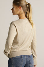 קרדיגן סריג ארוך עם כפתרה קדמית | קנת קול