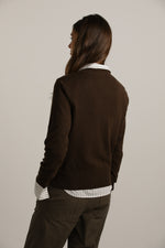 קרדיגן סריג ארוך עם כפתרה קדמית | קנת קול