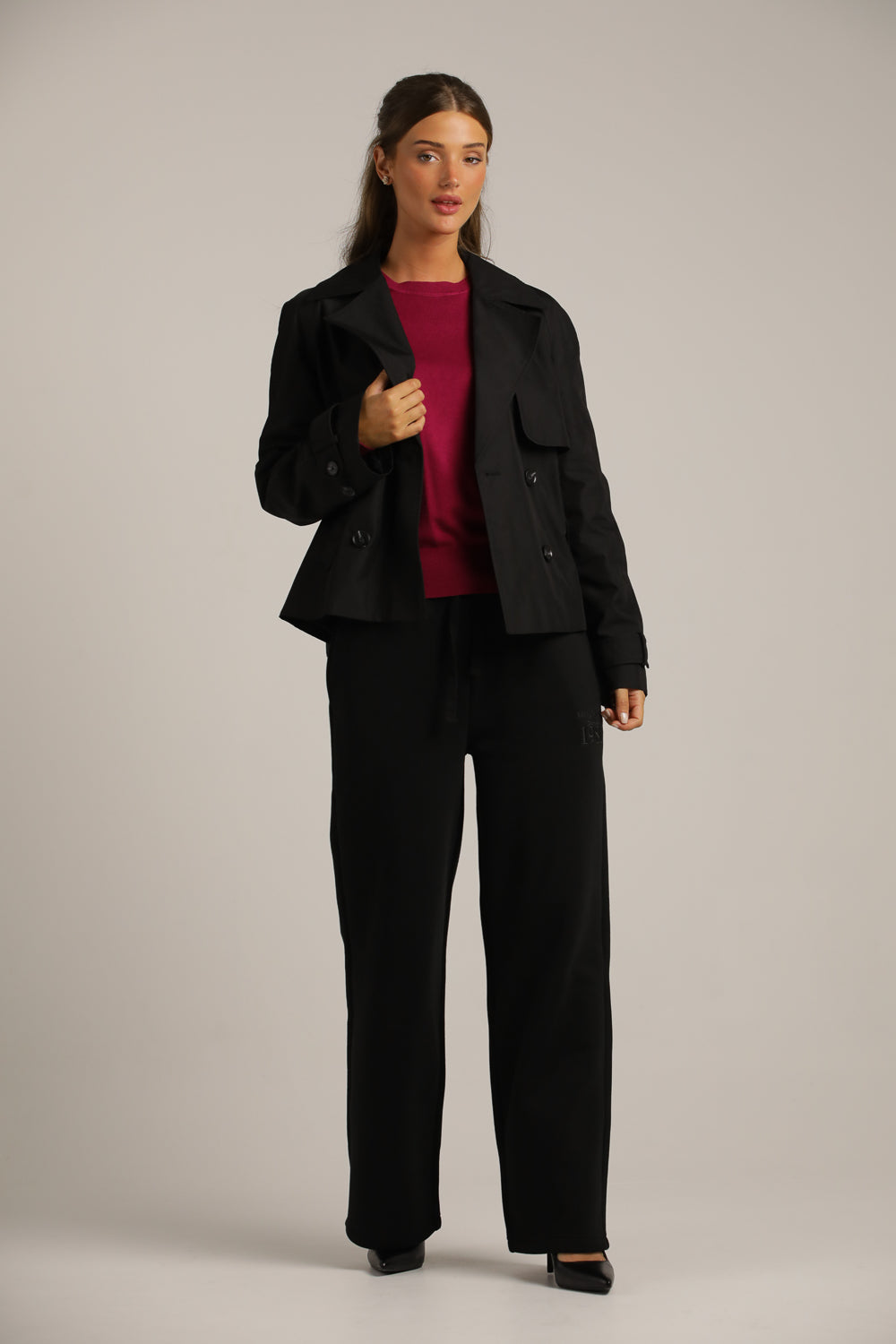 חולצת סריג בגזרת אוברסייז | קנת קול