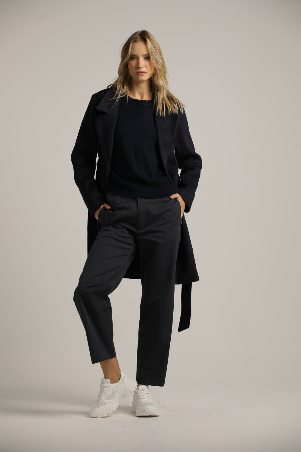 חולצת סריג בגזרת אוברסייז | קנת קול