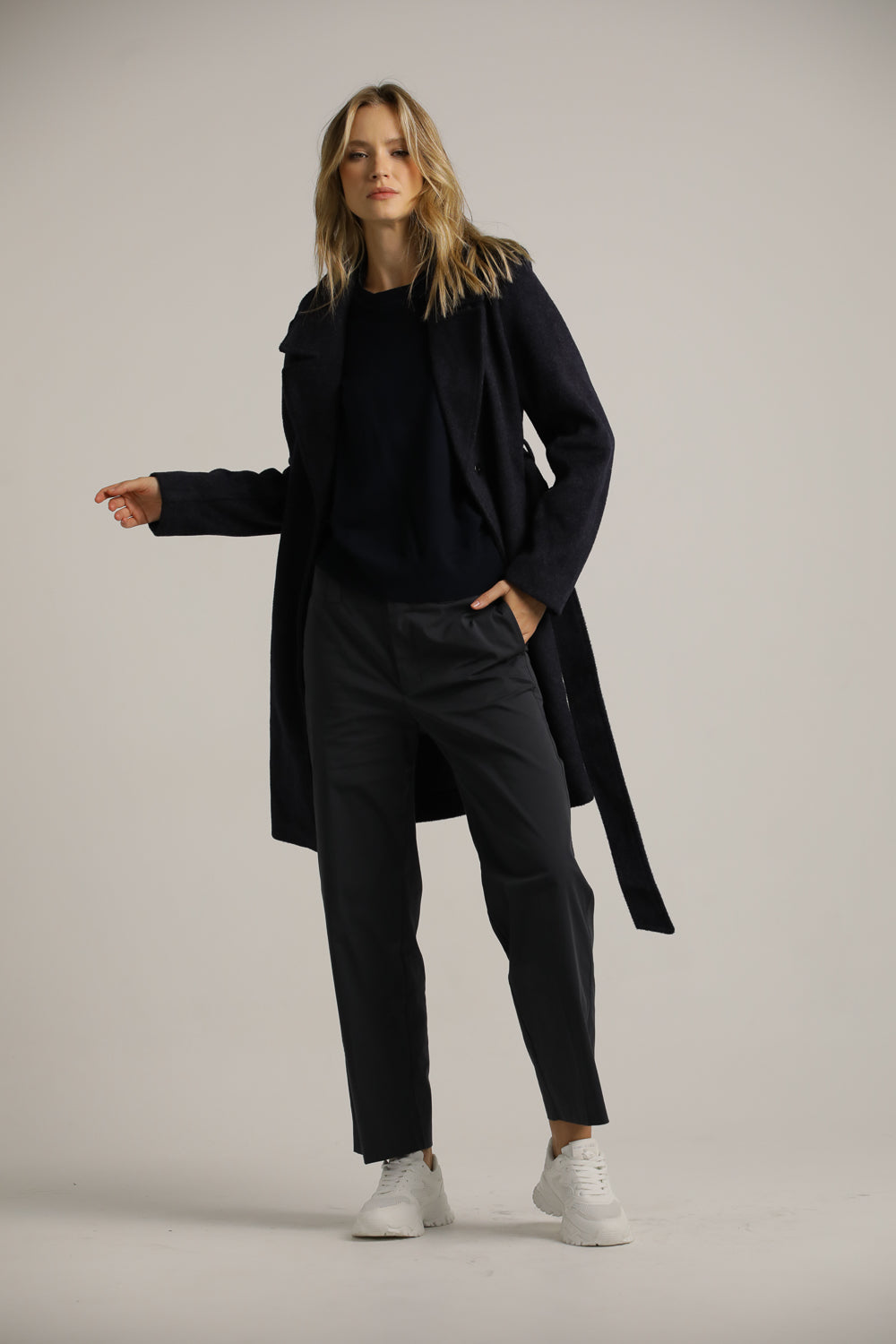 חולצת סריג בגזרת אוברסייז | קנת קול