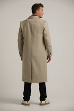 מעיל קלאסי ארוך במראה צמרי | קנת קול