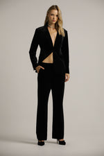 מכנסי קטיפה אלגנטיים בגזרה ישרה | קנת קול