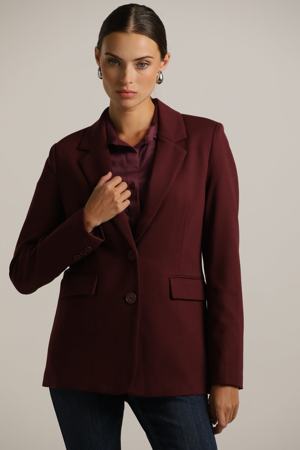 בלייזר מחויט במראה פורמלי | קנת קול