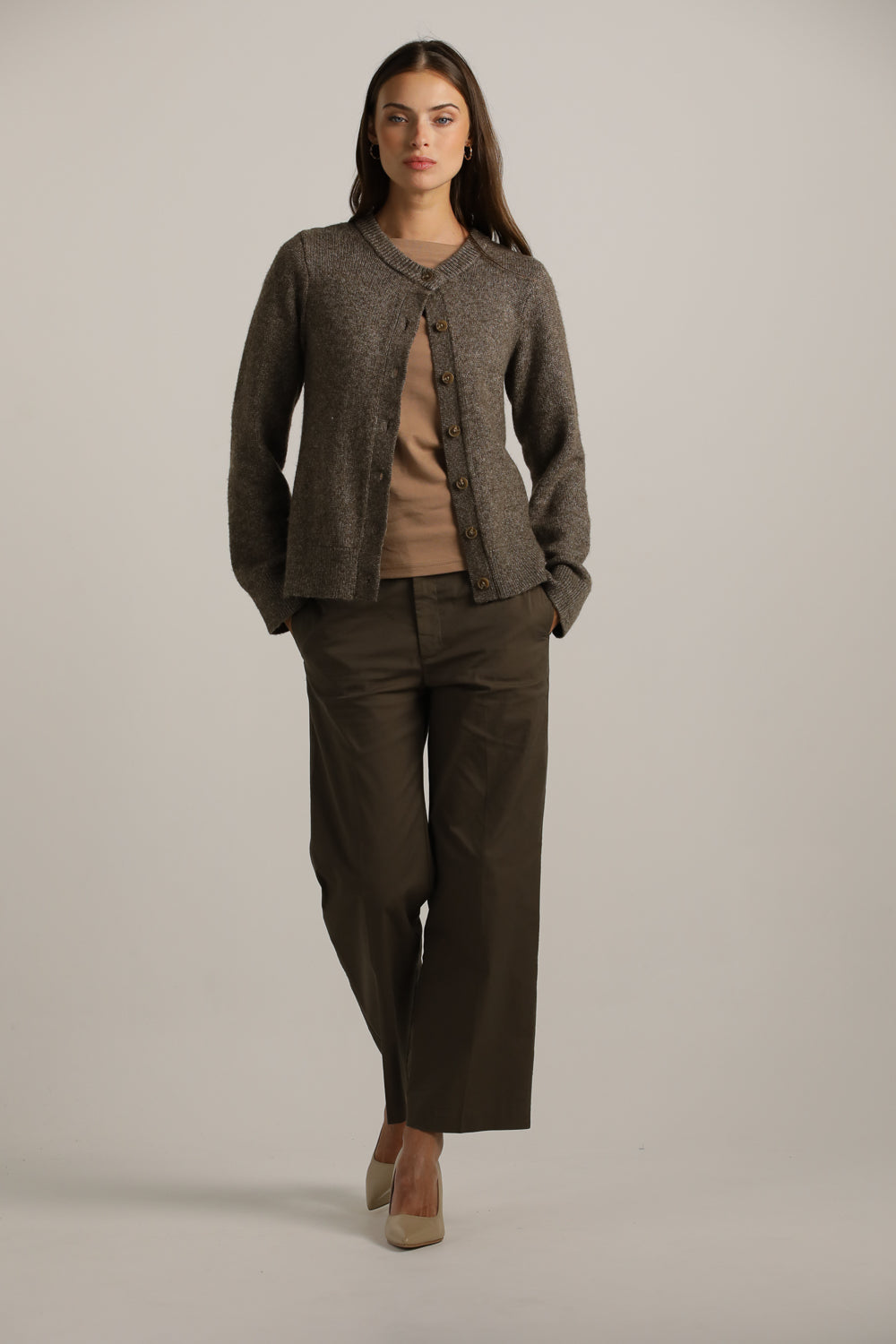 טישירט בייסיק עם שרוולים באורך 3/4 | קנת קול