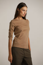 טישירט בייסיק עם שרוולים באורך 3/4 | קנת קול