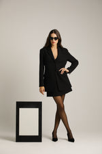 בלייזר מחויט בגזרת אוברסייז | קנת קול