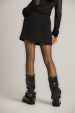 מגפי דמוי עור שחורים לנשים | קנת קול