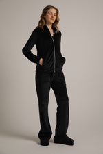 סווטשירט קטיפה עם צווארון | קנת קול