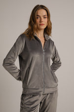 סווטשירט קטיפה עם צווארון | קנת קול