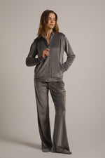 סווטשירט קטיפה עם צווארון | קנת קול