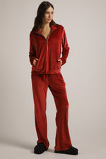 סווטשירט קטיפה עם צווארון | קנת קול