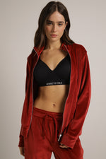 סווטשירט קטיפה עם צווארון | קנת קול