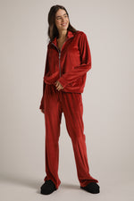 סווטשירט קטיפה עם צווארון | קנת קול