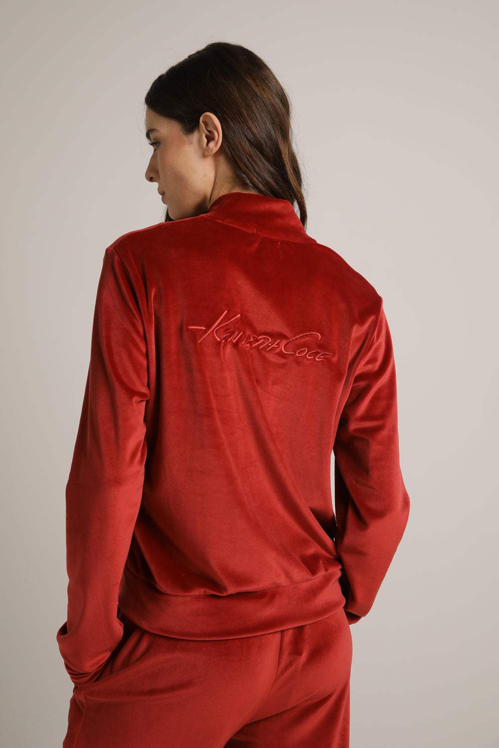 סווטשירט קטיפה בסגנון בלוזון | קנת קול