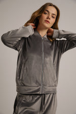 סווטשירט קטיפה בסגנון בלוזון | קנת קול