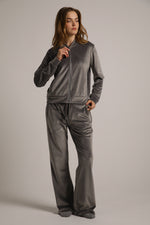 סווטשירט קטיפה בסגנון בלוזון | קנת קול