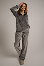 סווטשירט קטיפה עם רוכסן | קנת קול