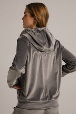 סווטשירט קטיפה עם רוכסן | קנת קול