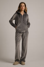 סווטשירט קטיפה עם רוכסן | קנת קול