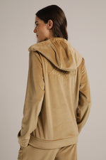 סווטשירט קטיפה עם רוכסן | קנת קול